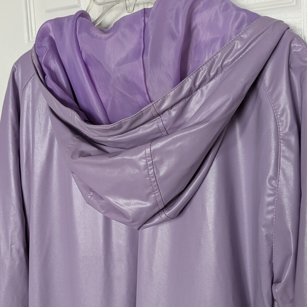 Women's (Medium)Waterproof Hooded Trench/Spring/Summer/Rain/Fall Coat/Jacket - Picture 5 of 16